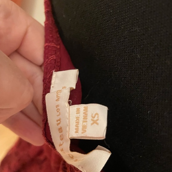 ✨XS~Wine/burgundy, beautiful lace, sweetheart neckline dress.NWOT! - Picture 7 of 7